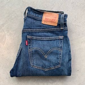 Levi’s 501 Skinny Jeans, blue, size 27/32